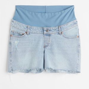H&M Maternity MAMA Denim Shorts